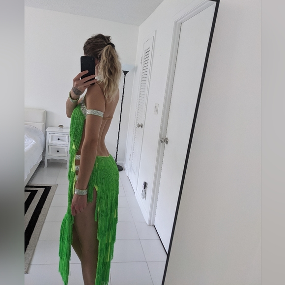 Competition Latin Dance Dress - Picture 4 of 10